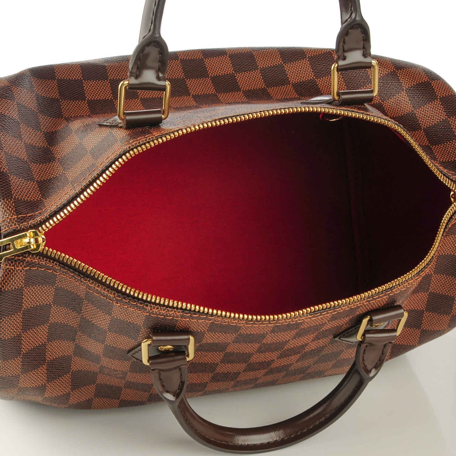 Louis Vuitton Damier Ebene Speedy Bandouliere 30 5 of 8