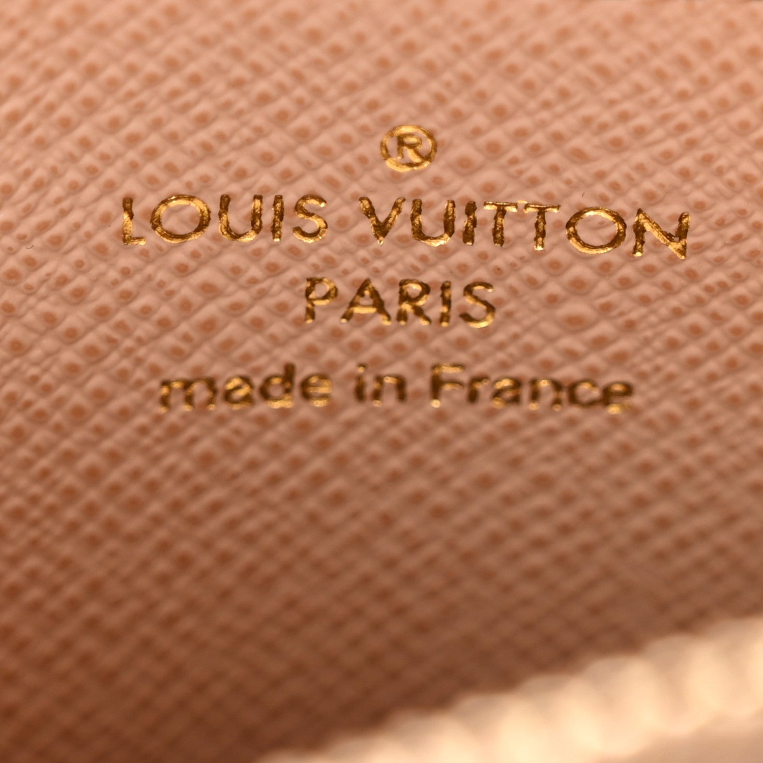 Louis Vuitton Lurex Jacquard Monogram Zippy Coin Purse Beige 6 of 7