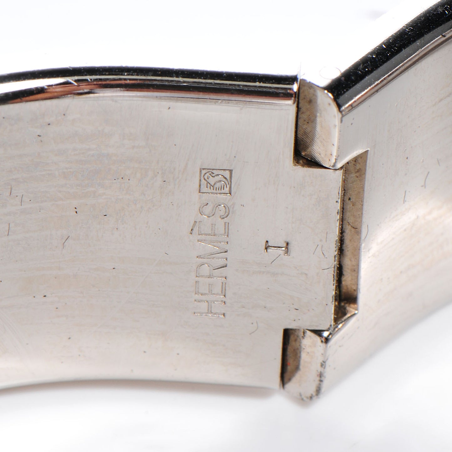 Enamel Wide Clic Clac H Bracelet PM Orange