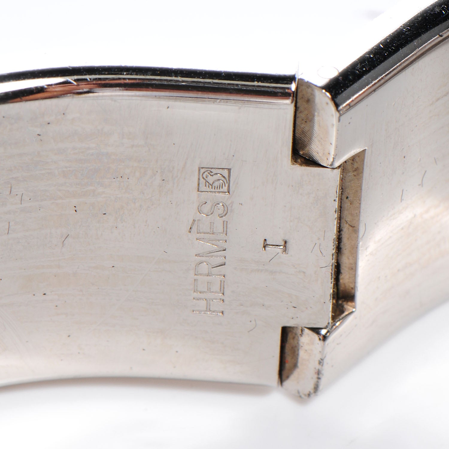Hermes Enamel Wide Clic Clac H Bracelet PM Orange 4 of 5