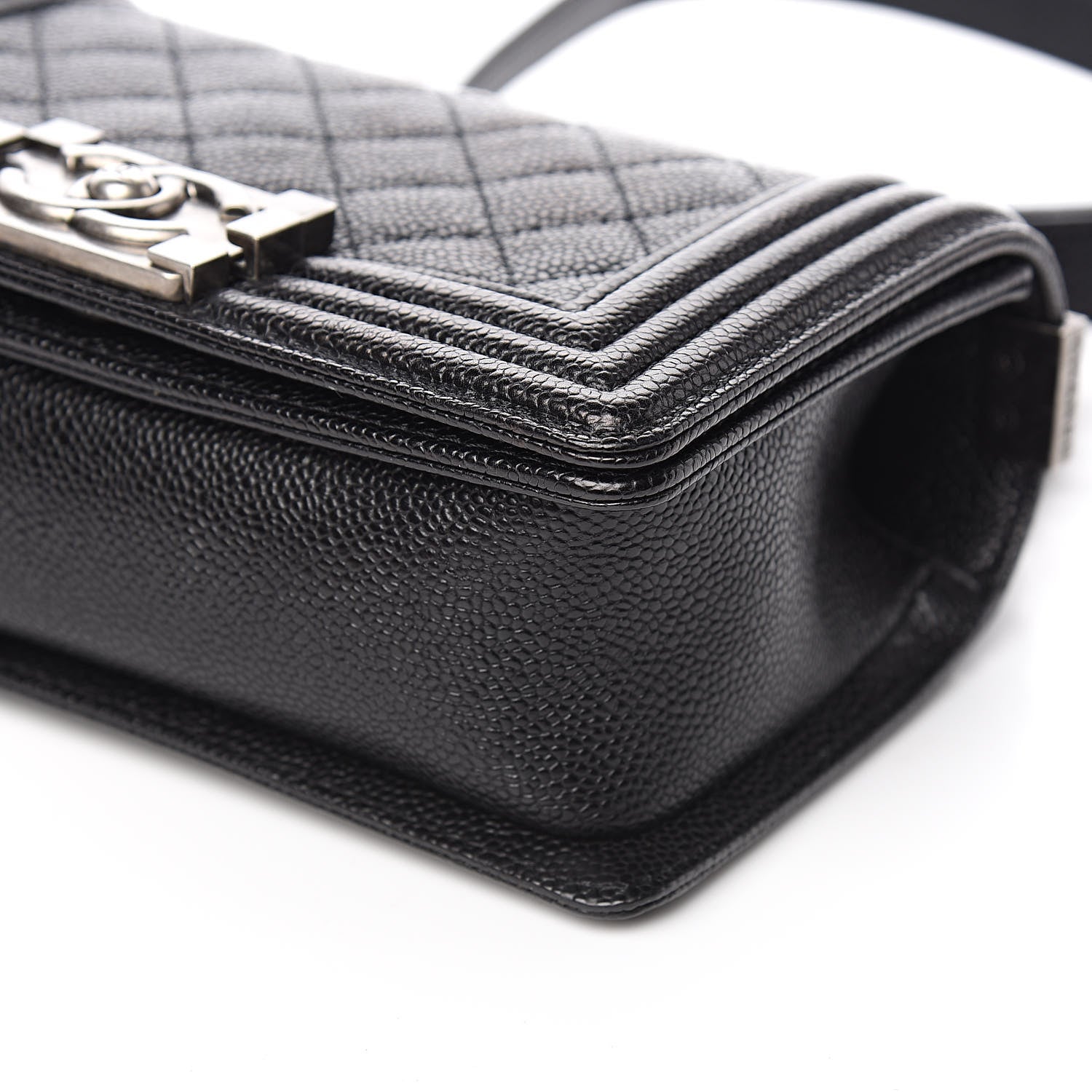 Chanel Caviar Quilted Small Boy Flap Black 9 of 10
