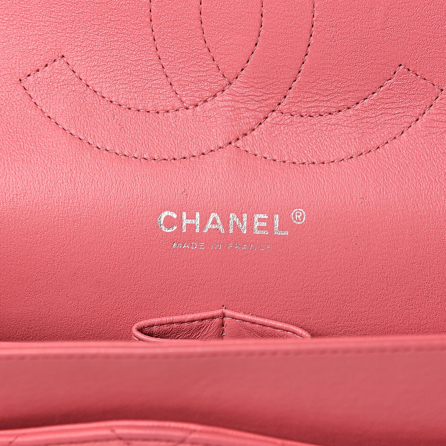 Chanel Lambskin Quilted Jumbo Double Flap Pink 6 of 12