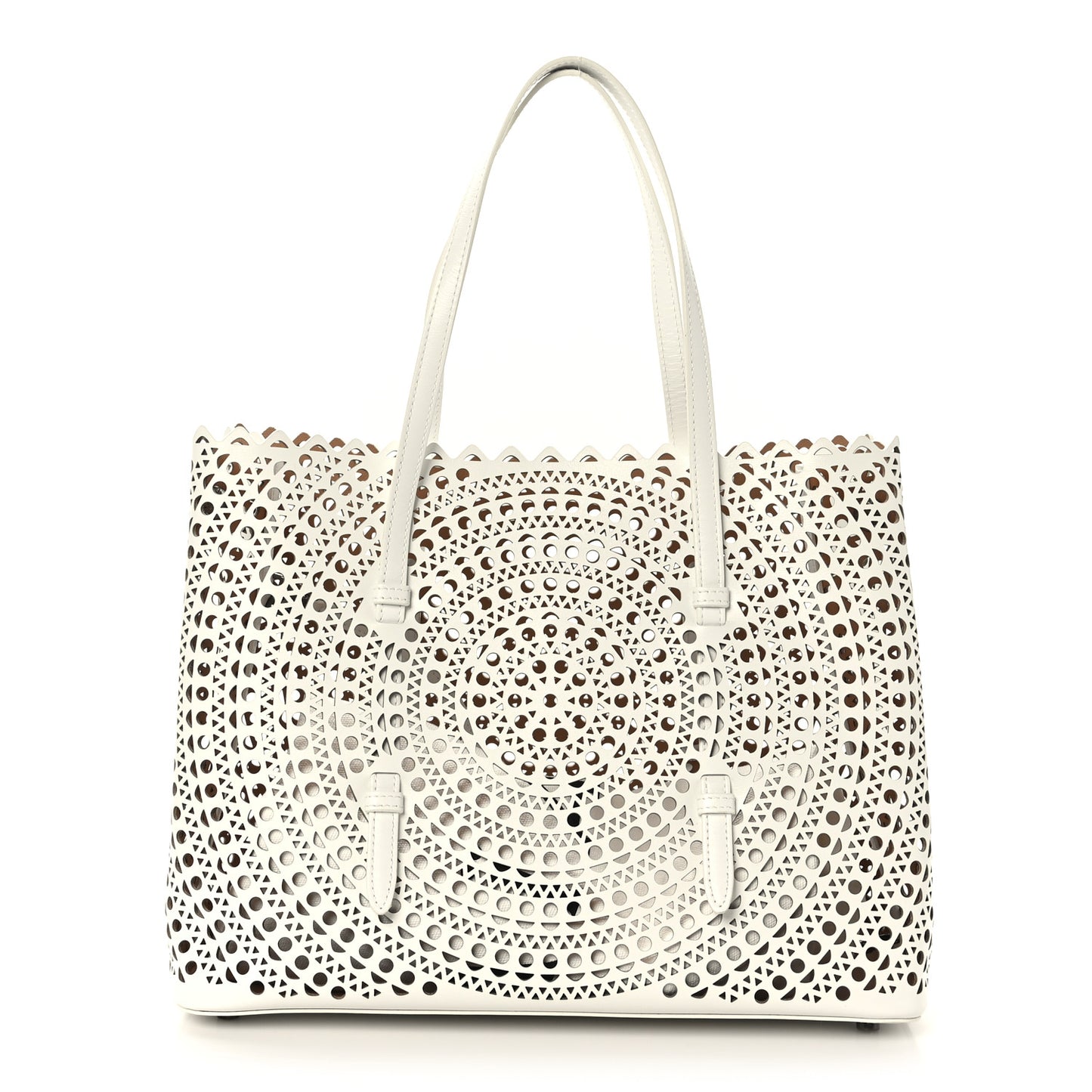 Calfskin Vienne Mina 32 Bag White
