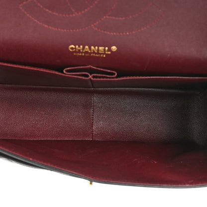Chanel Lambskin Quilted Jumbo Double Flap Black 5 of 21