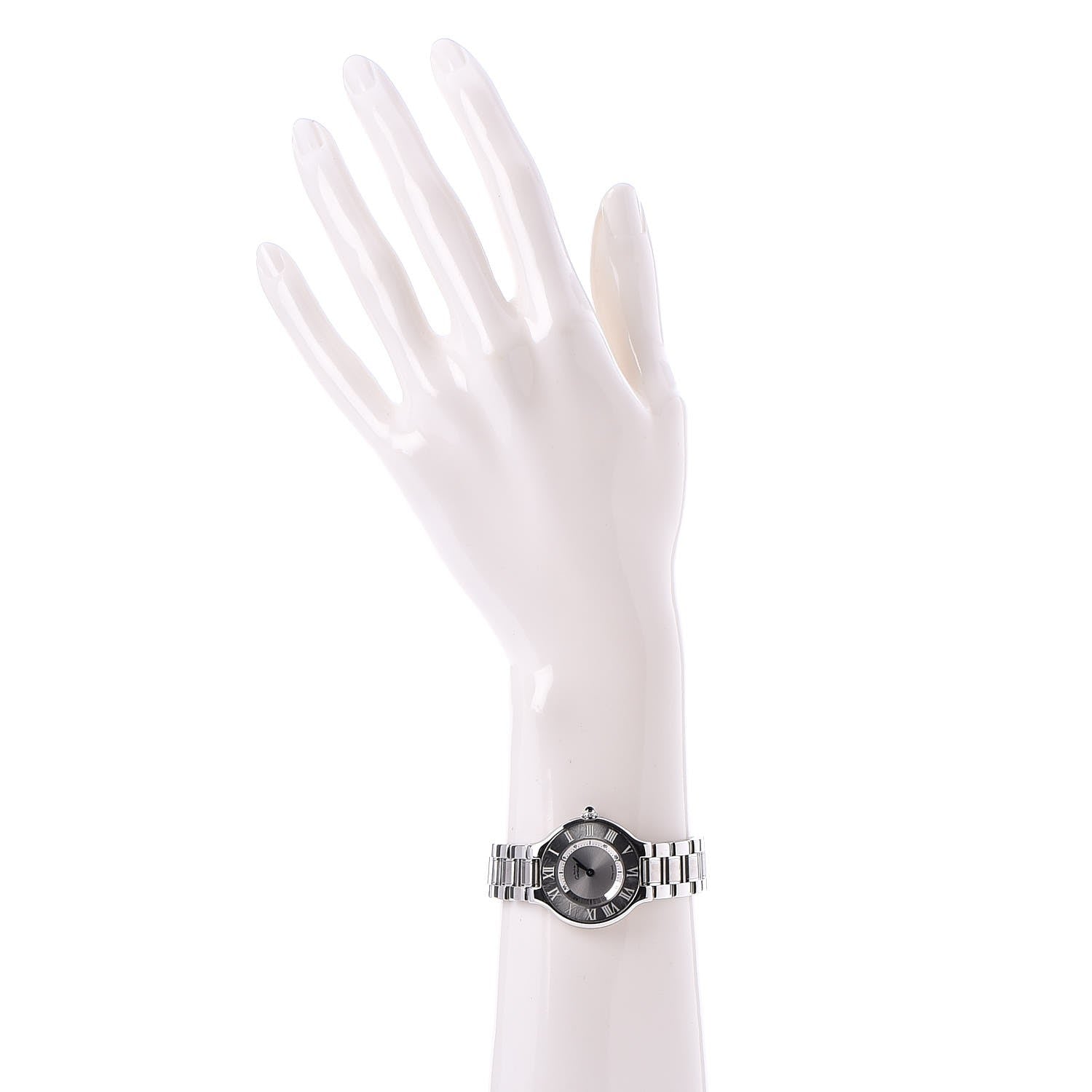Cartier Stainless Steel 28mm Must De 21 Quartz Watch 2 of 11
