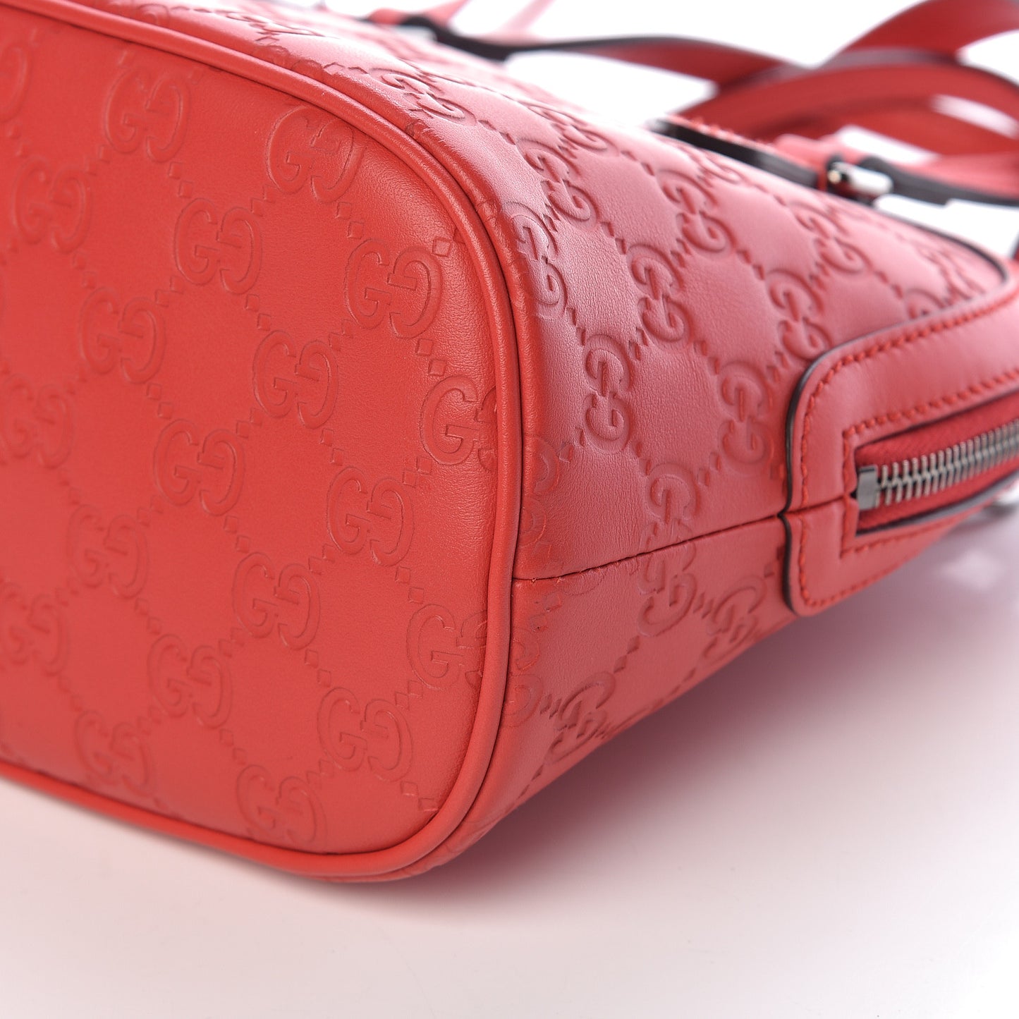 Guccissima Mini Dome Bag Red