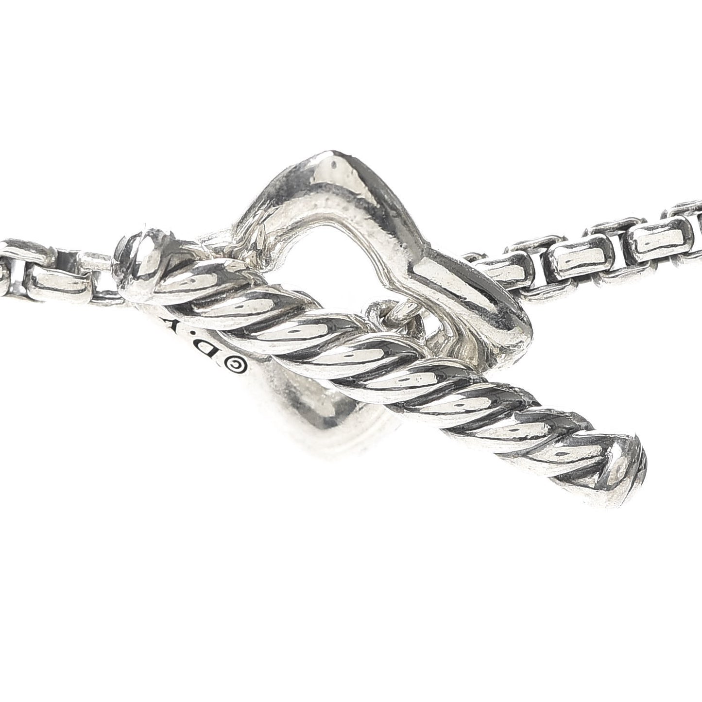 Sterling Silver 25mm Quatrefoil Chain Necklace