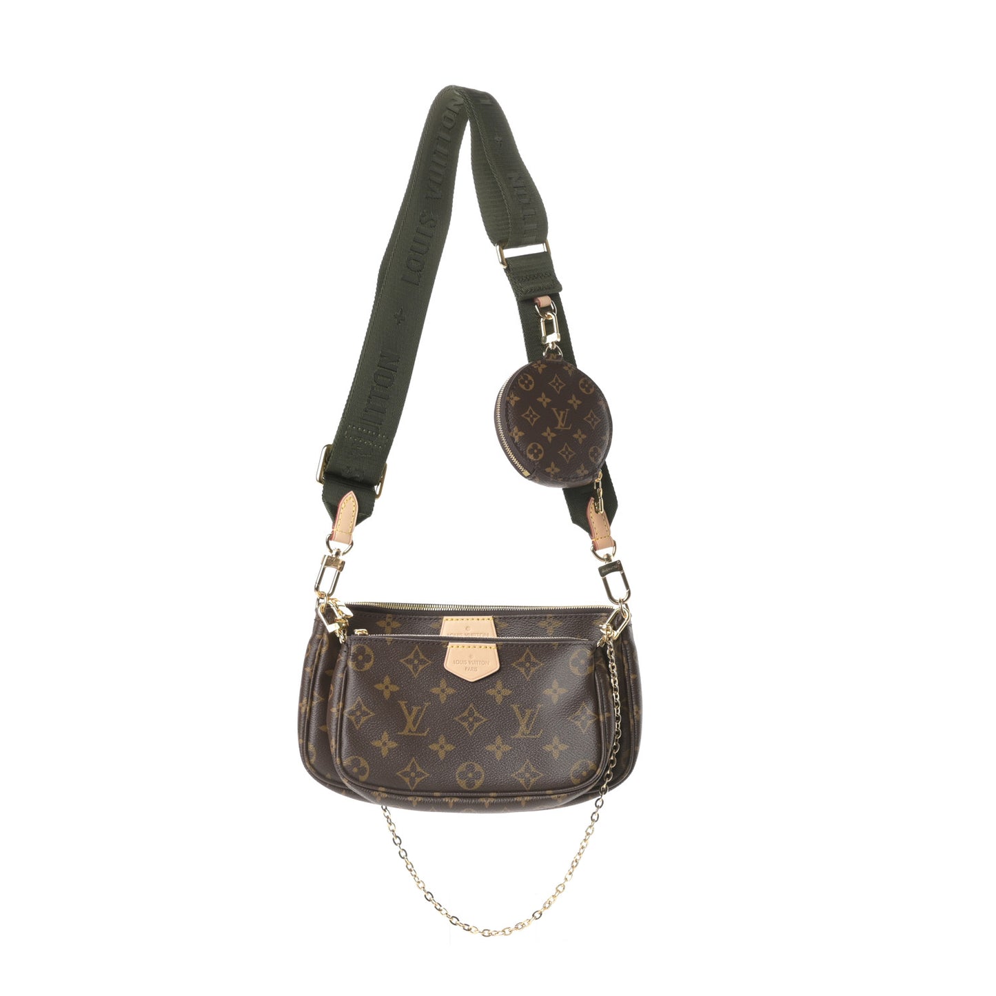 Monogram Multi Pochette Accessories Kaki