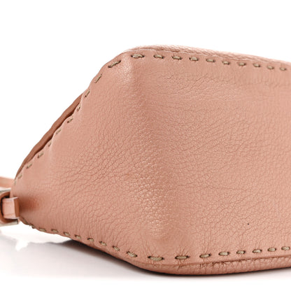 Fendi Calfskin Romano Selleria Mini Mama Baguette Bois De Rose 8 of 12