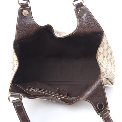 Gucci Monogram Medium Charmy Shoulder Bag Dark Brown 5 of 16
