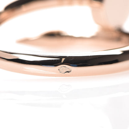 Cartier 18K Pink Gold Juste Un Clou Ring 51 5.75 6 of 7