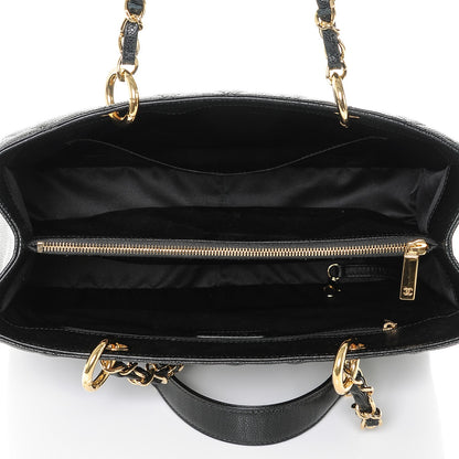 Chanel Caviar Quilted Grand Shopping Tote GST Black 5 of 7