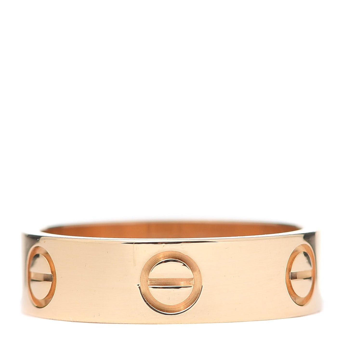 18K Yellow Gold 5.5mm LOVE Ring 54 6.75