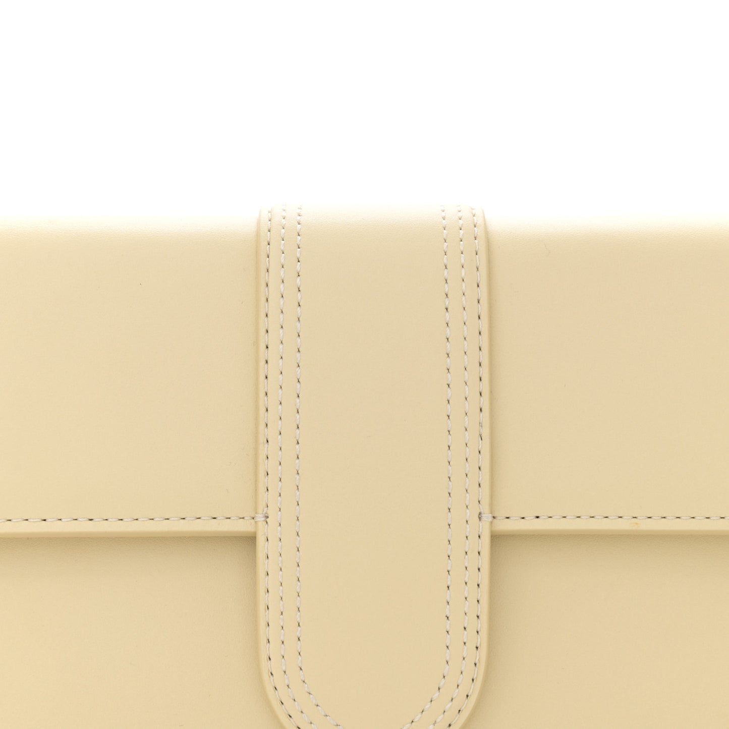 Smooth Calfskin Le Bambino Long White