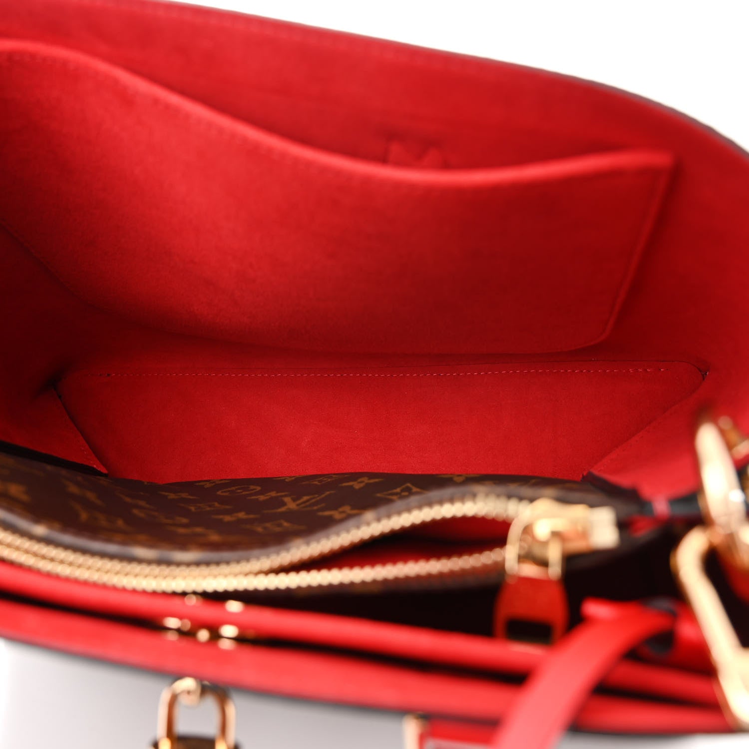 Louis Vuitton Monogram Flower Tote Coquelicot 5 of 12