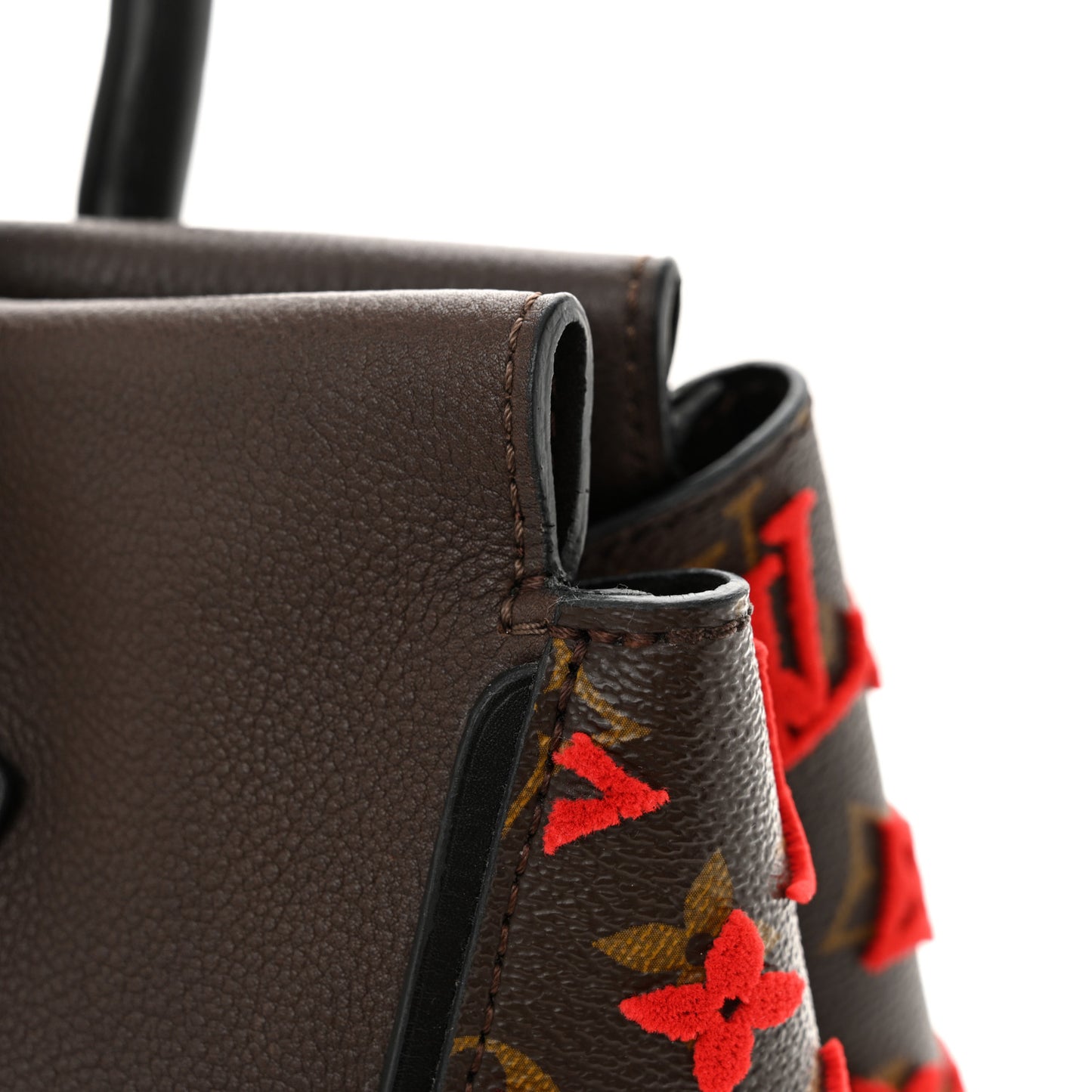 Veau Cachemire Tote W PM Chocolate