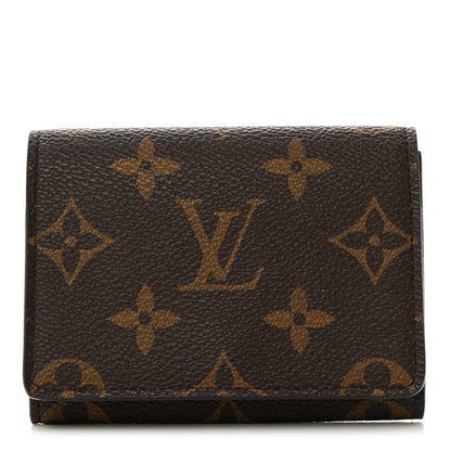 Louis Vuitton Monogram Enveloppe Carte De Visite 1 of 7