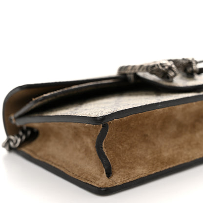 Gucci GG Supreme Monogram Super Mini Dionysus Shoulder Bag Taupe 8 of 12