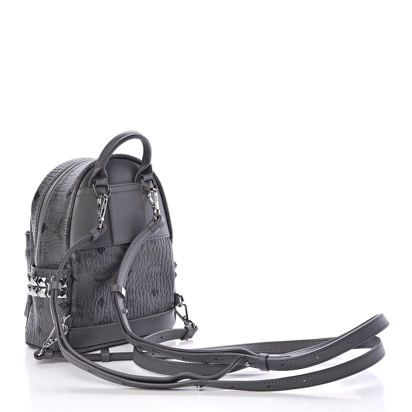 Visetos Studded X-Mini Bebe Boo Backpack Grey