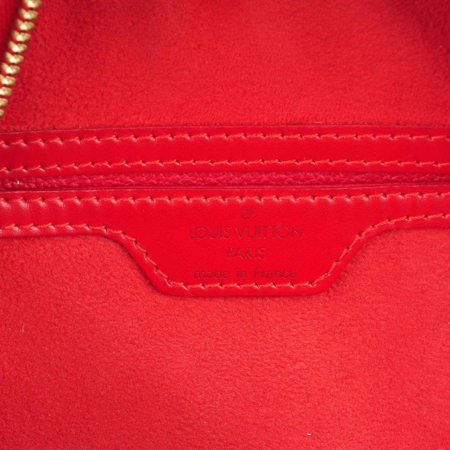 Louis Vuitton Epi Mabillon Backpack Castillan Red 6 of 7