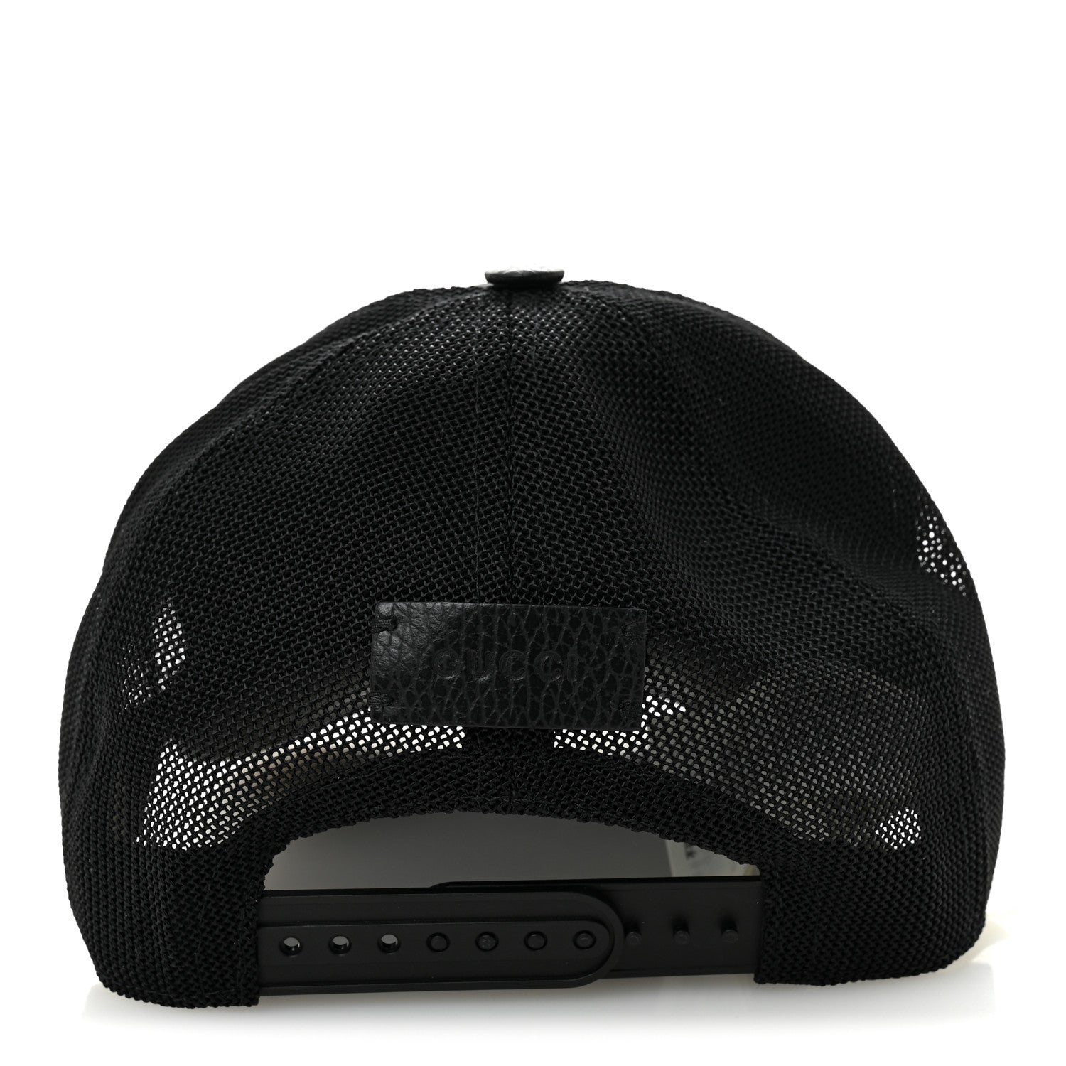 Gucci GG Supreme Monogram Baseball Hat S 57 Black 5 of 9