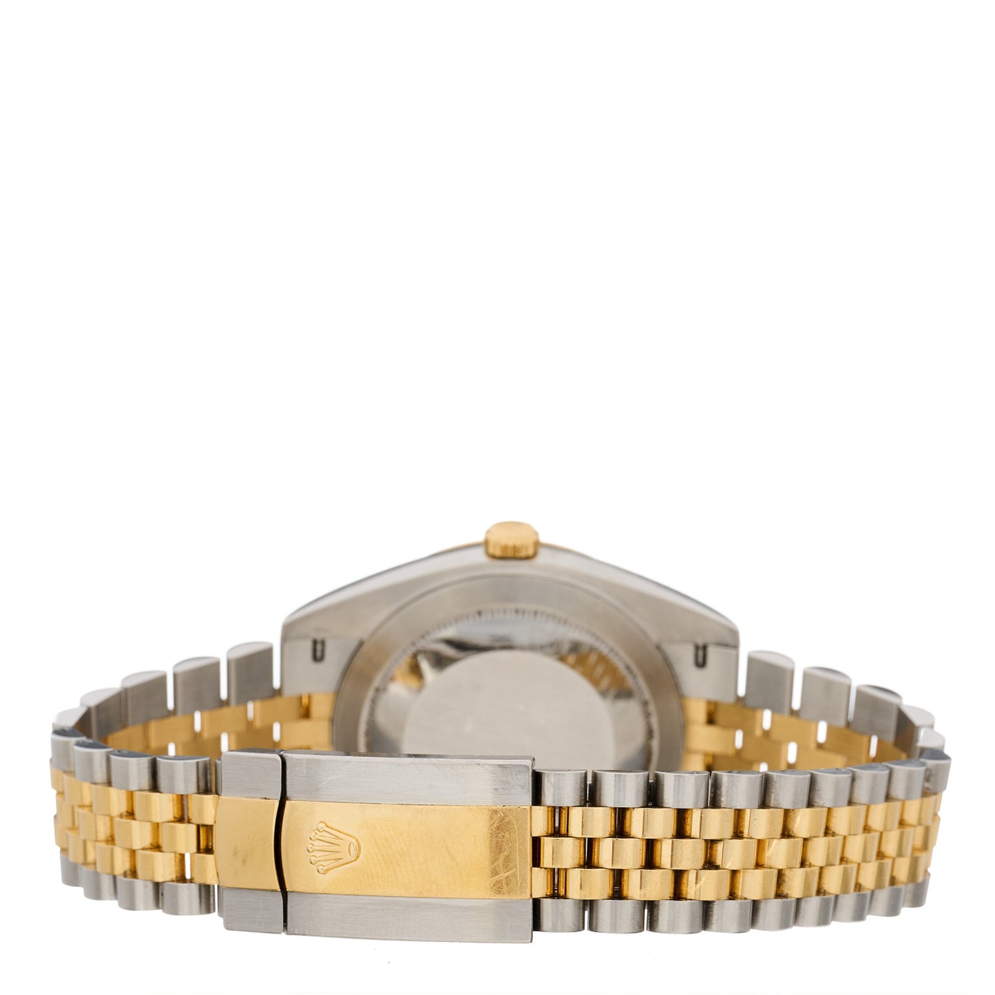 Stainless Steel 18K Yellow Gold Diamond 41mm Oyster Perpetual Datejust Watch Champagne 126333