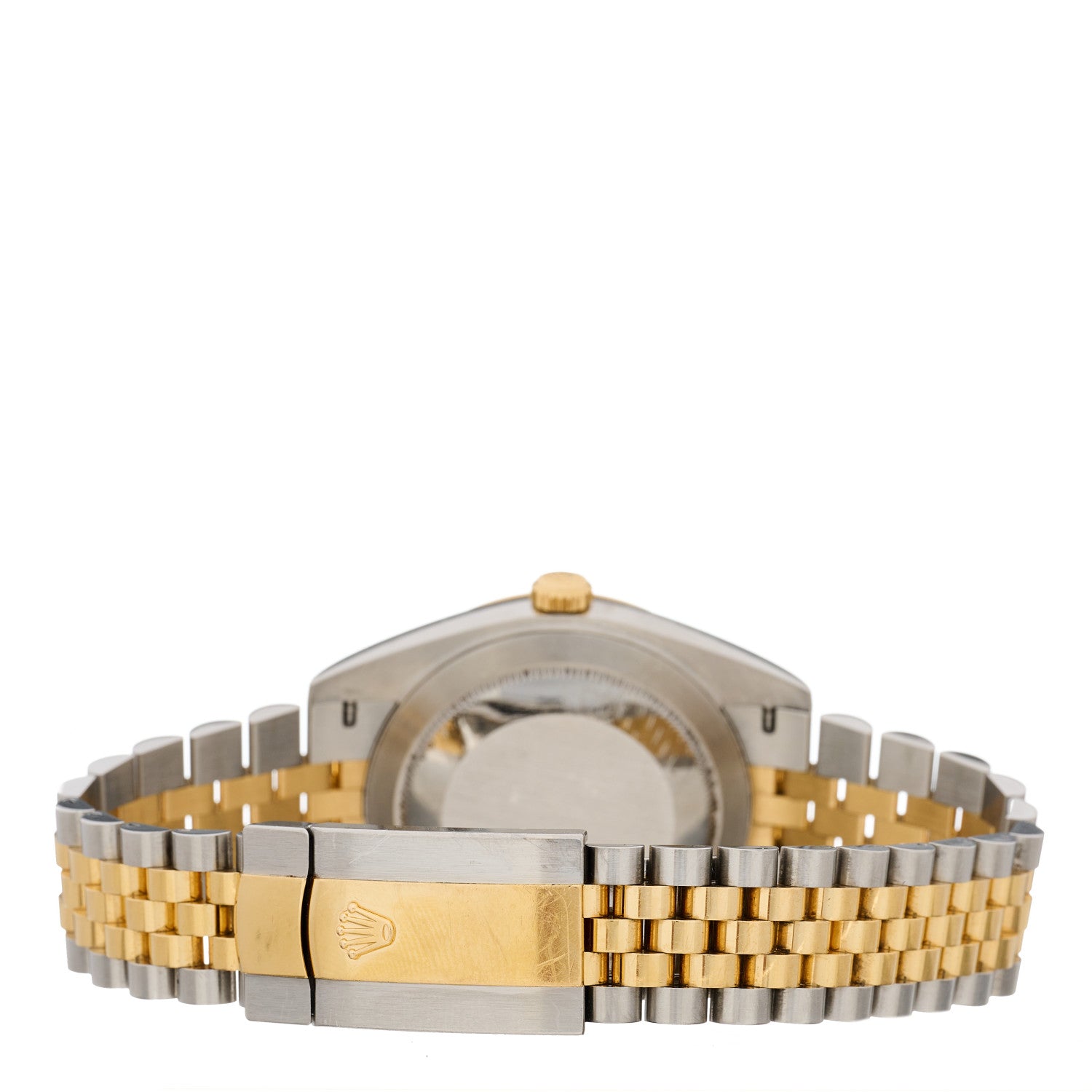 Rolex Stainless Steel 18K Yellow Gold Diamond 41mm Oyster Perpetual Datejust Watch Champagne 126333 3 of 5