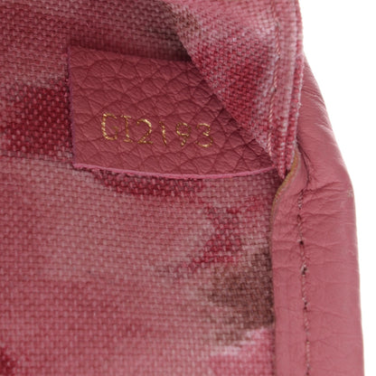 Louis Vuitton Monogram Articles de Voyage Ikat Neverfull MM Rose Velours 6 of 7