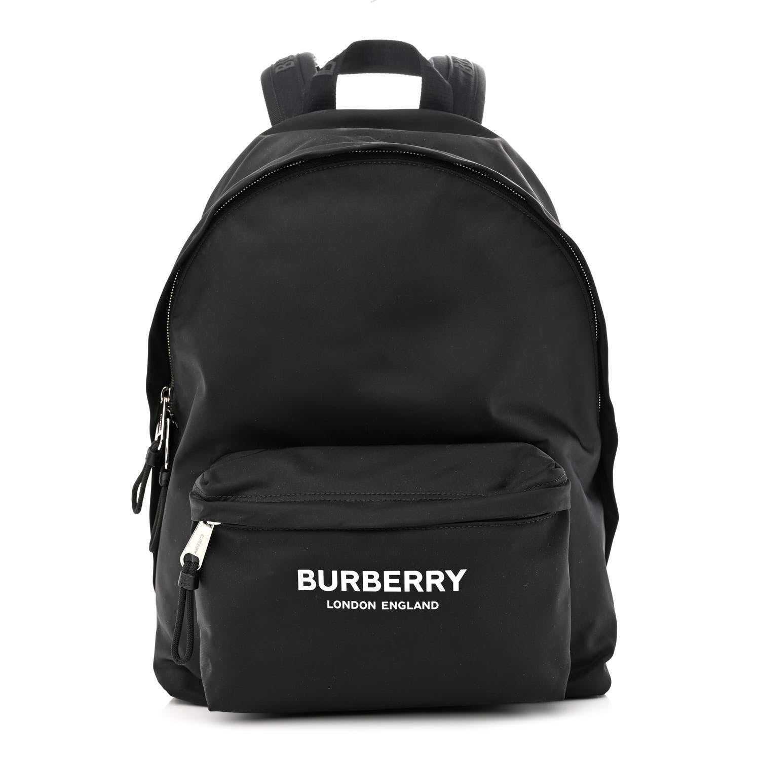 Burberry Nylon Logo Print Jett Backpack Black 1 of 11