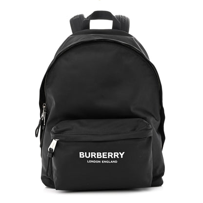 Burberry Nylon Logo Print Jett Backpack Black 1 of 11