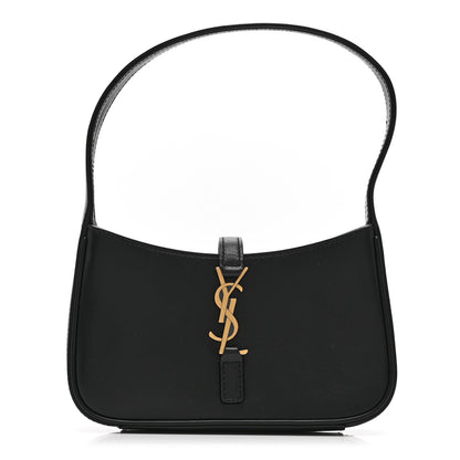 Saint Laurent Smooth Calfskin Le 5 A 7 Mini Hobo Black 1 of 10