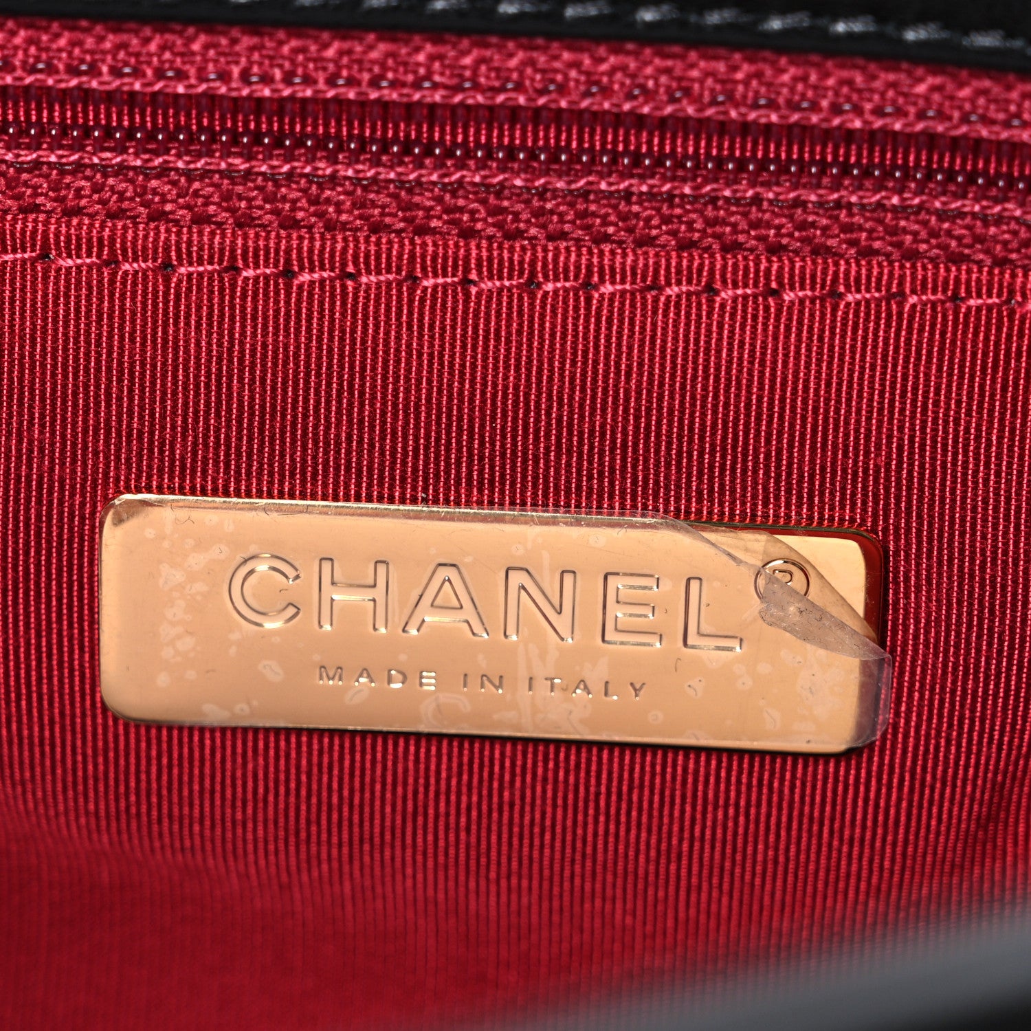 Chanel Lambskin Quilted Large Chanel 19 Flap Black 6 of 10
