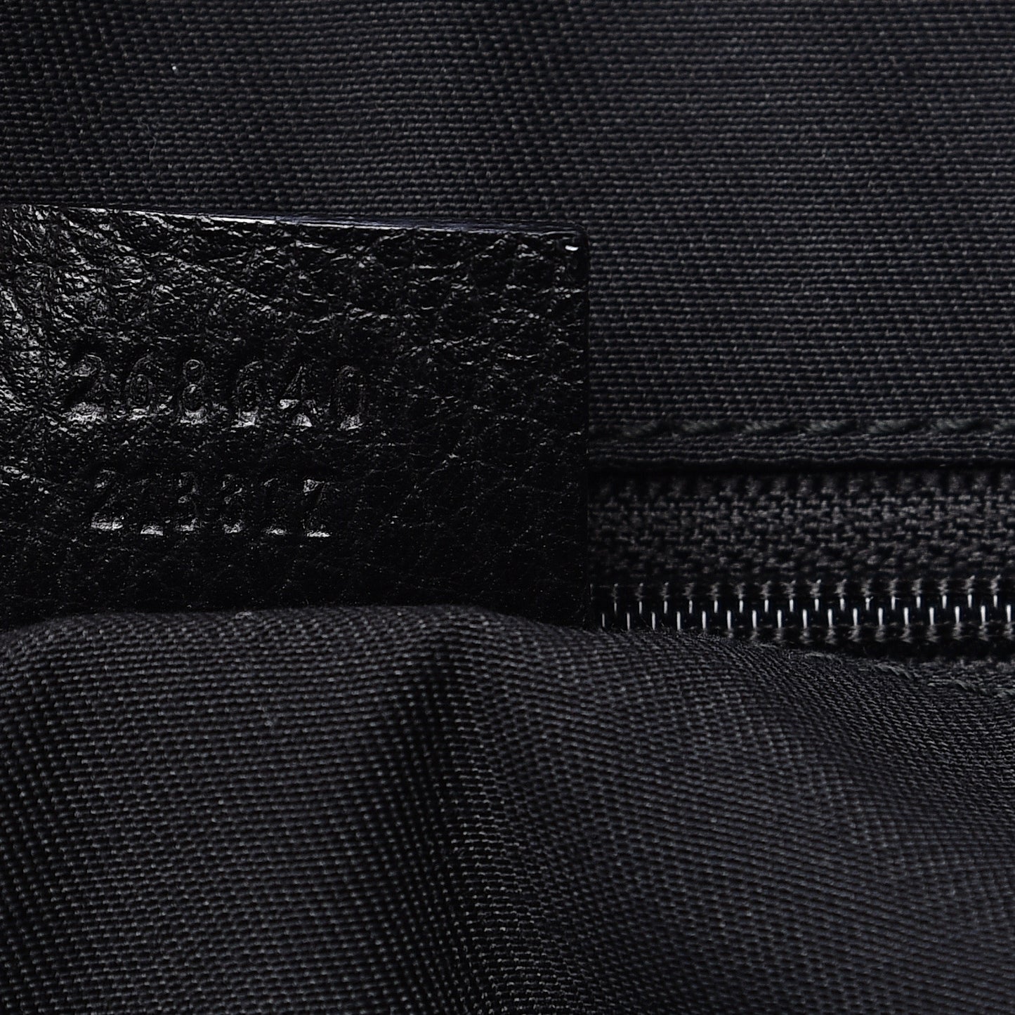 Nylon Monogram Medium Abbey Tote Black
