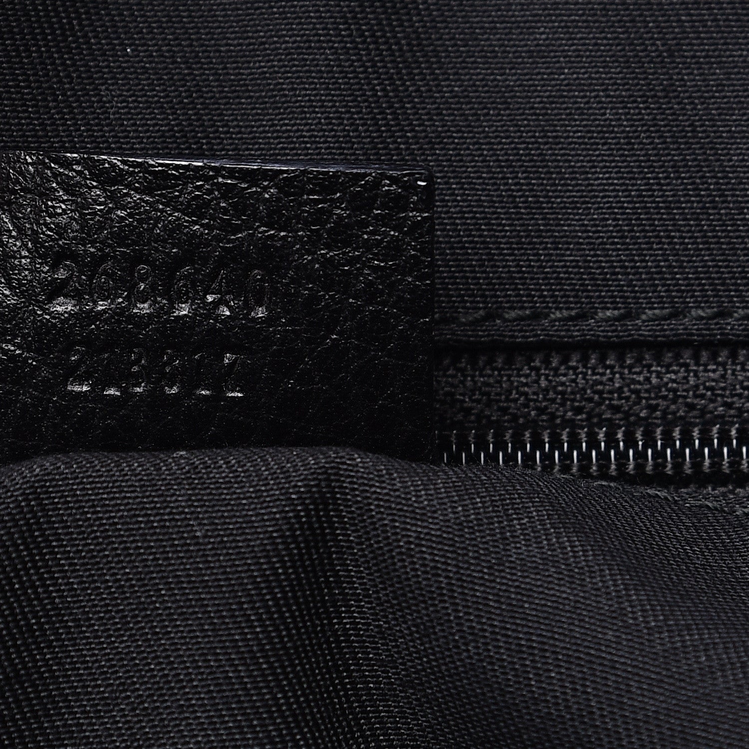 Gucci Nylon Monogram Medium Abbey Tote Black 6 of 11