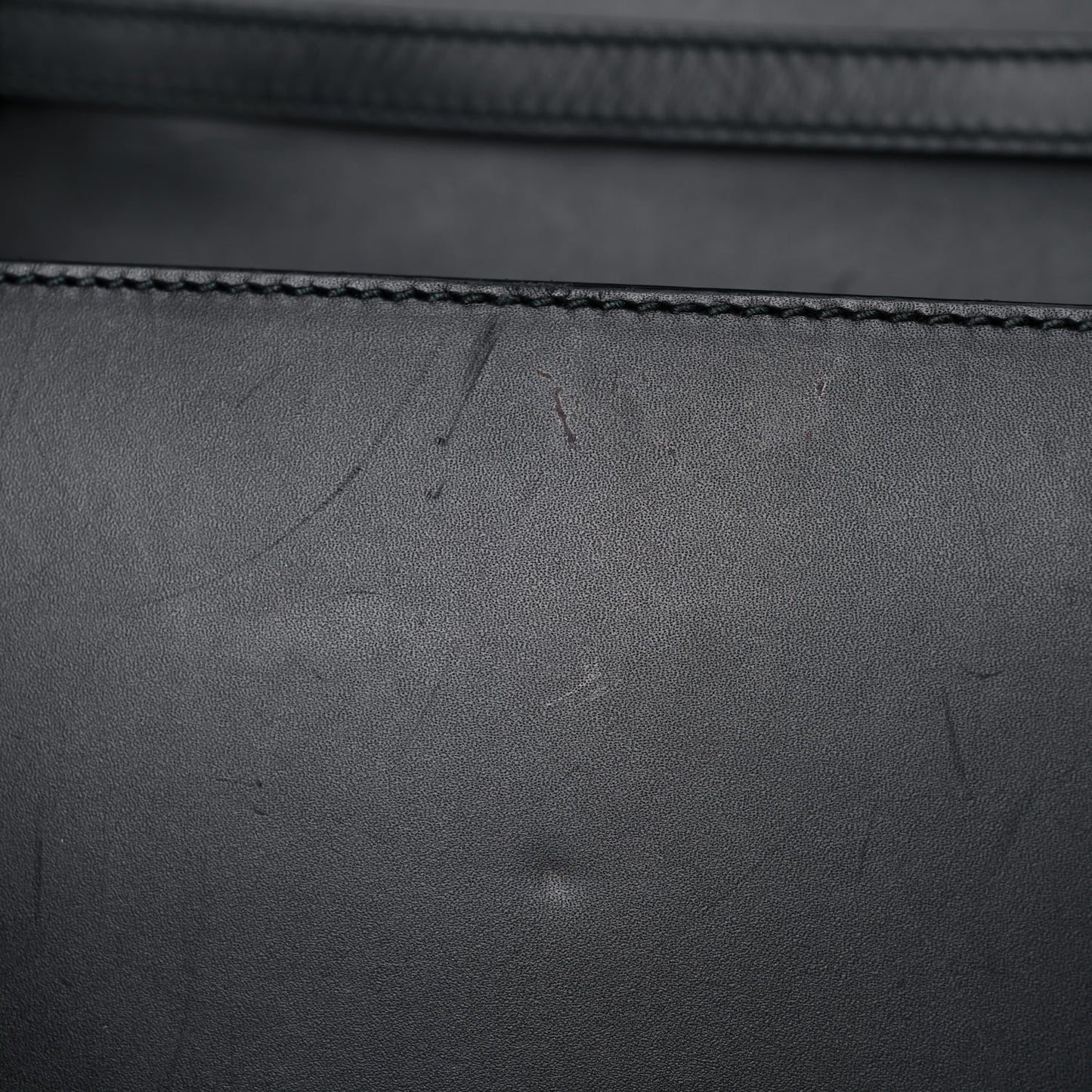 Calfskin Medium Sylvie Top Handle Bag Black