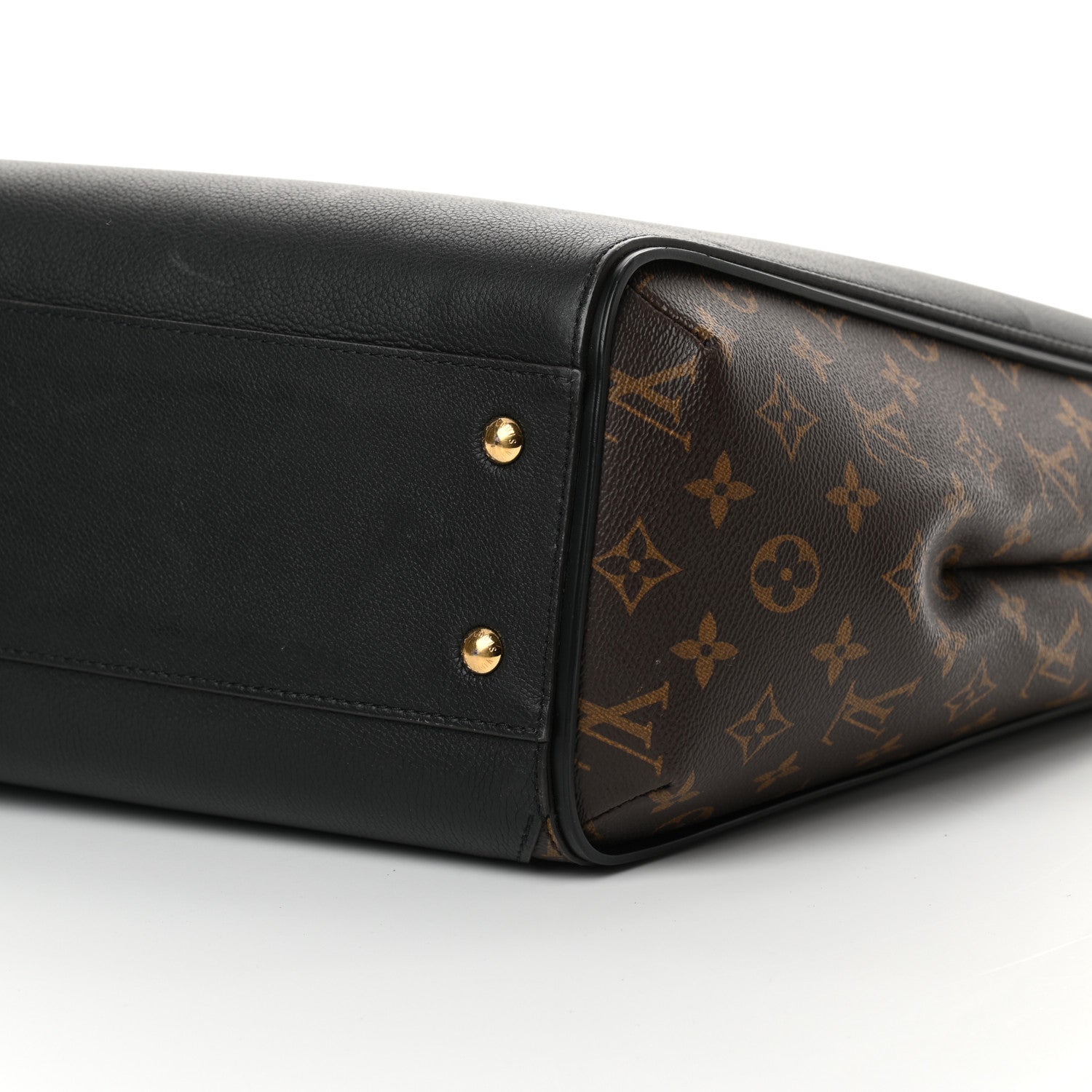 Louis Vuitton Calfskin Monogram Kimono Tote Black 11 of 13