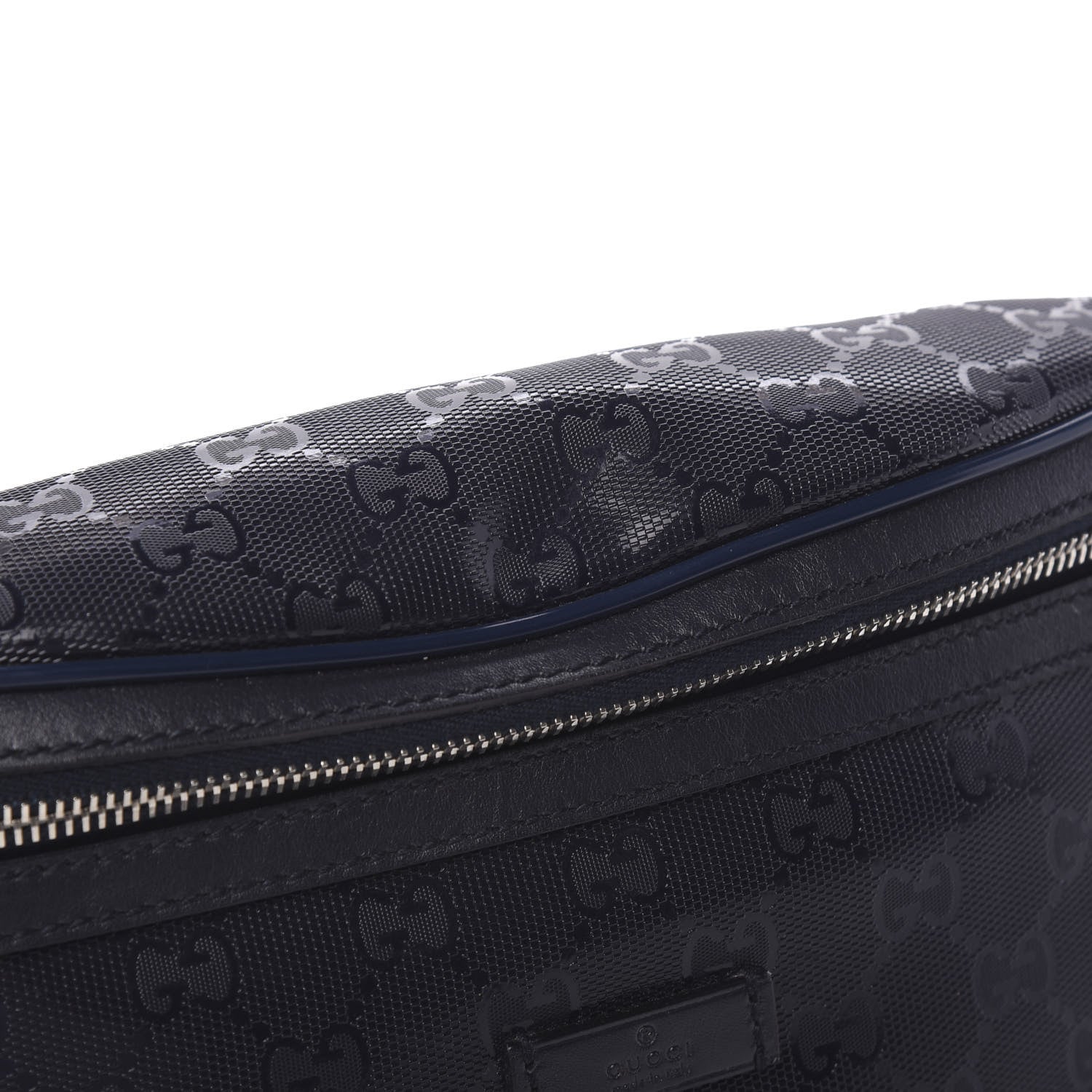 Gucci Imprime Monogram Belt Bag Navy 13 of 13