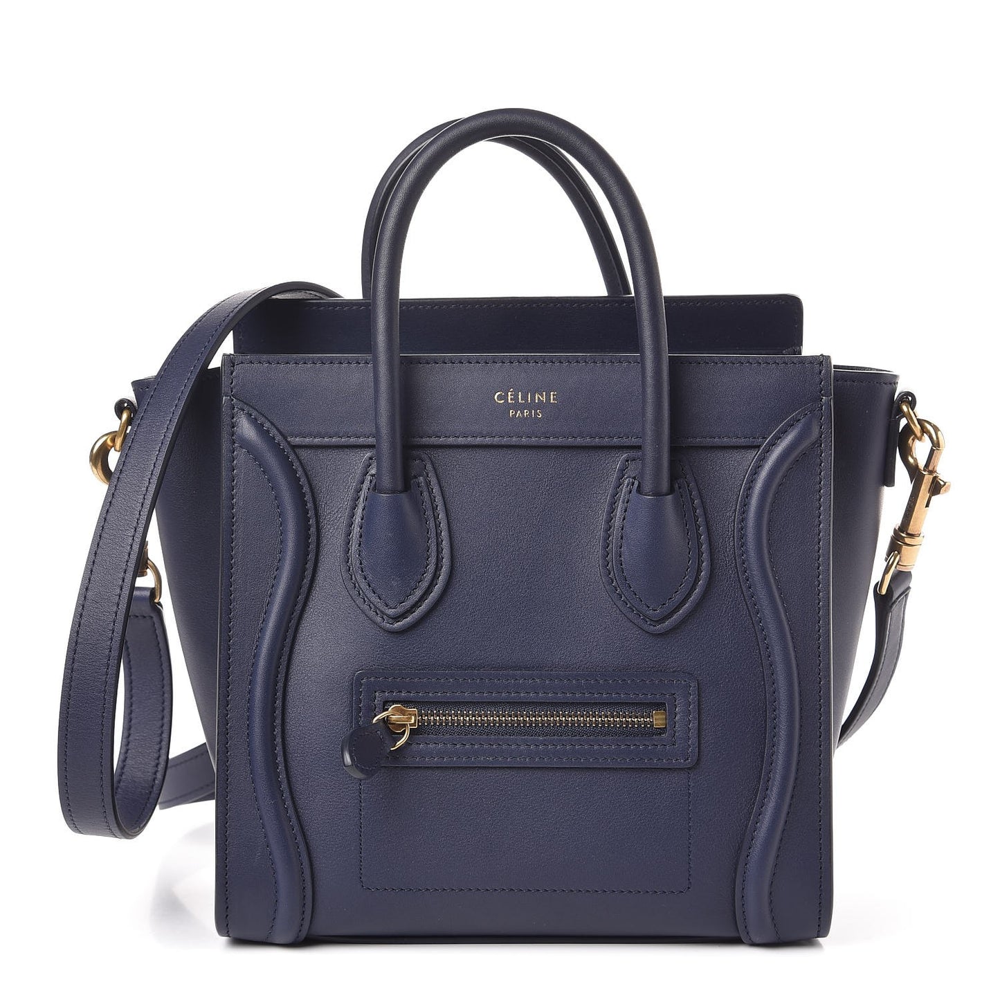 Smooth Calfskin Nano Luggage Ink