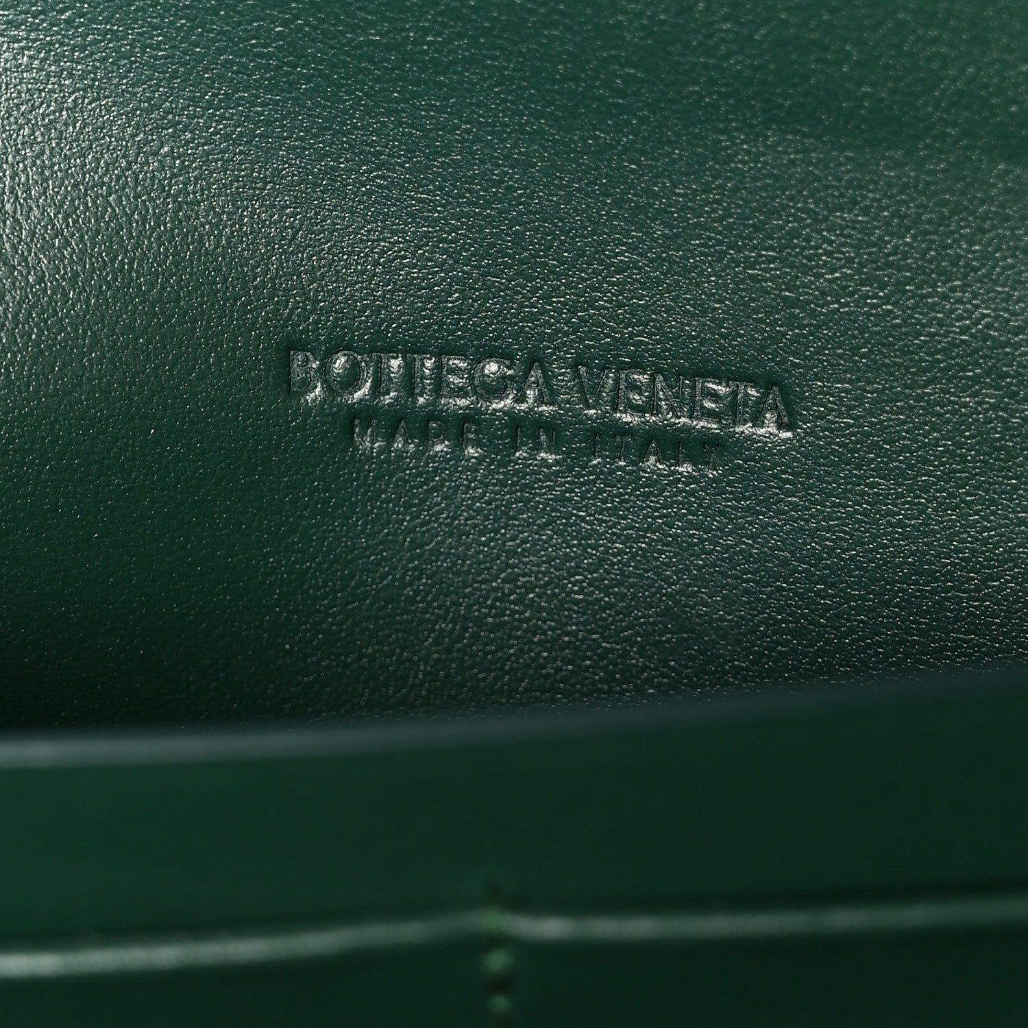 Bottega Veneta Nappa Intrecciato Long Andiamo Top Handle Clutch Emerald Green 6 of 9