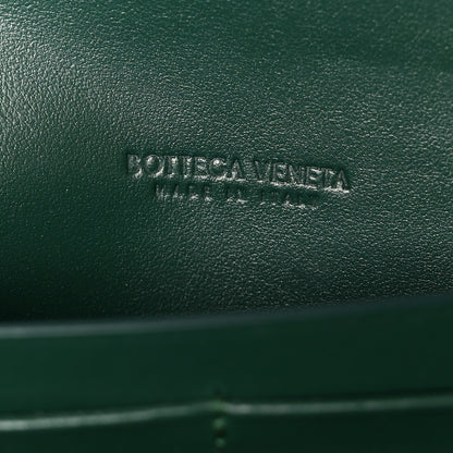 Bottega Veneta Nappa Intrecciato Long Andiamo Top Handle Clutch Emerald Green 6 of 9