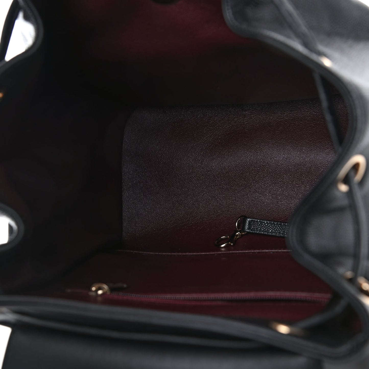 Caviar Quilted Business Affinity Backpack Black