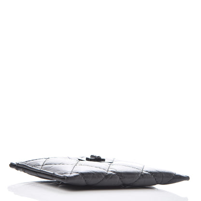 Chanel Aged Calfskin Quilted Reissue Card Holder So Black 4 of 9