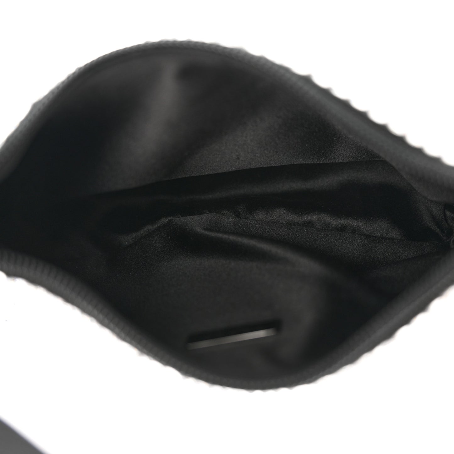 Satin Crystal Mini Re-Edition 2000 Bag Cristal