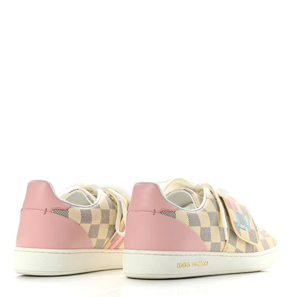 Louis Vuitton Damier Azur Summer Trunks Frontrow Sneaker 37 4 of 9