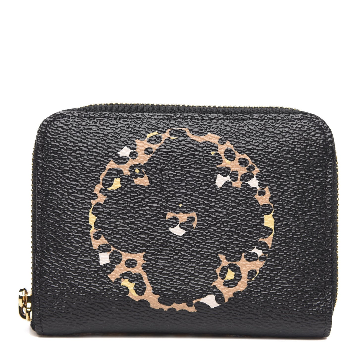 Monogram Giant Jungle Zippy Coin Purse Black