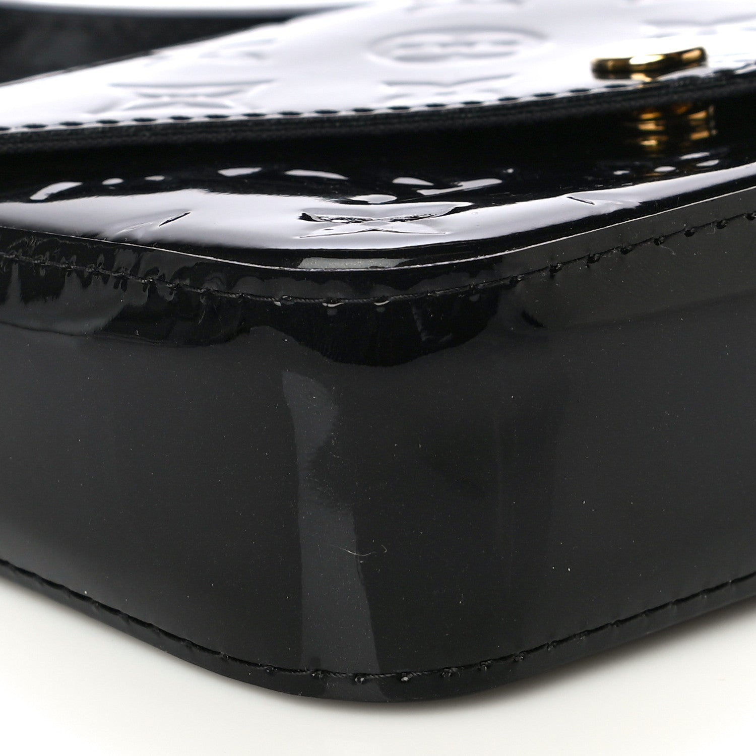 Louis Vuitton Vernis Mini Sac Lucie Black 8 of 9