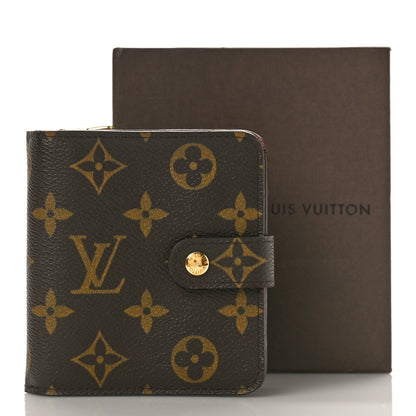 Louis Vuitton Monogram Compact Zippe Zipped Wallet 10 of 10