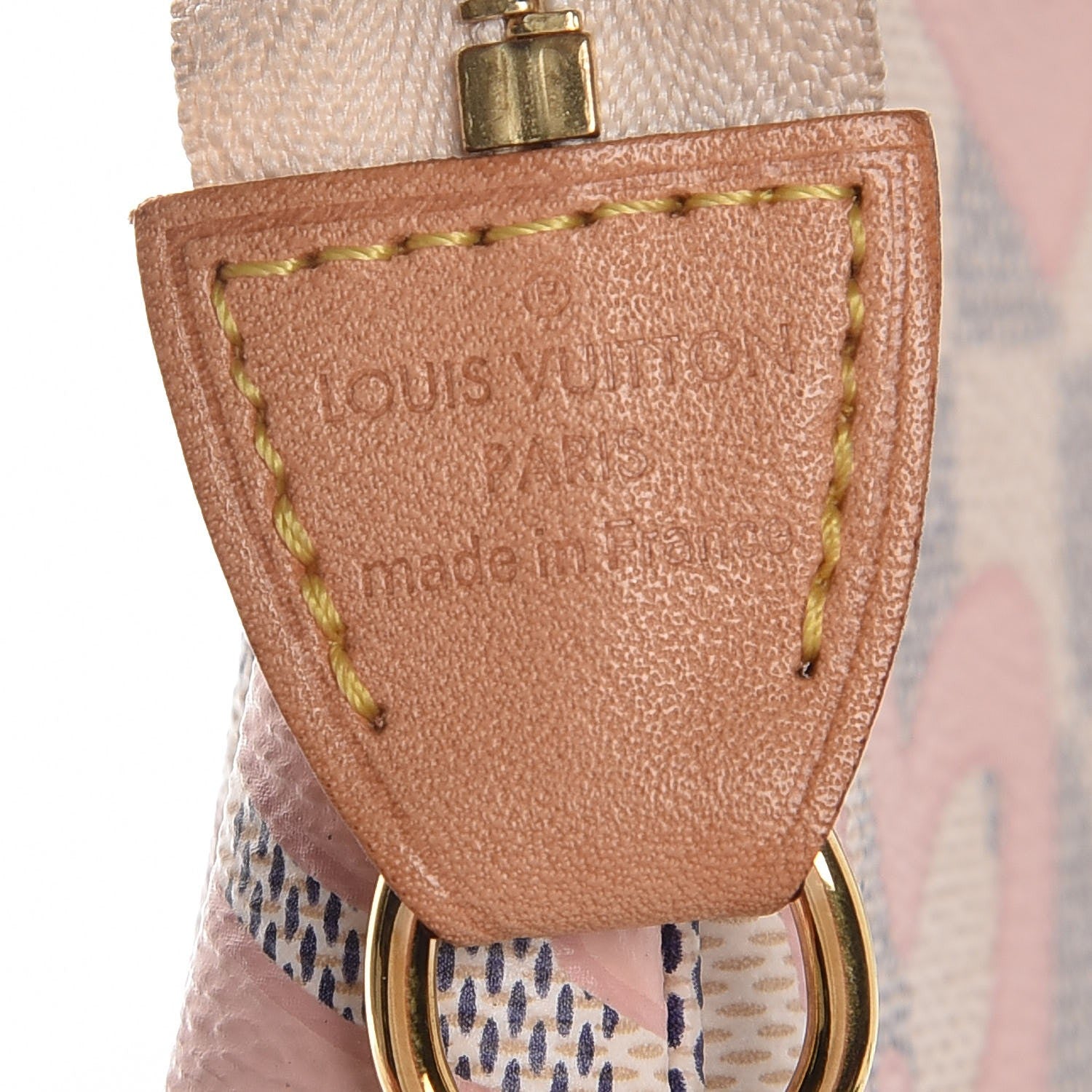 Louis Vuitton Damier Azur Tahitienne Mini Pochette Accessories 6 of 8