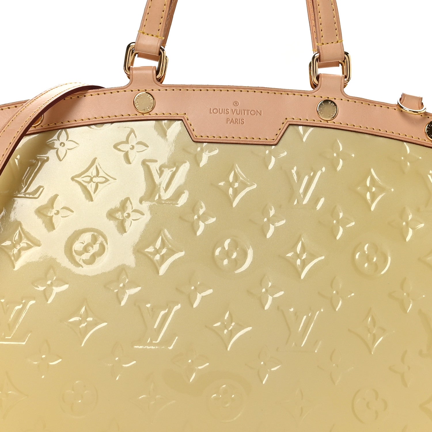 Louis Vuitton Vernis Brea MM Blanc Corail 7 of 11