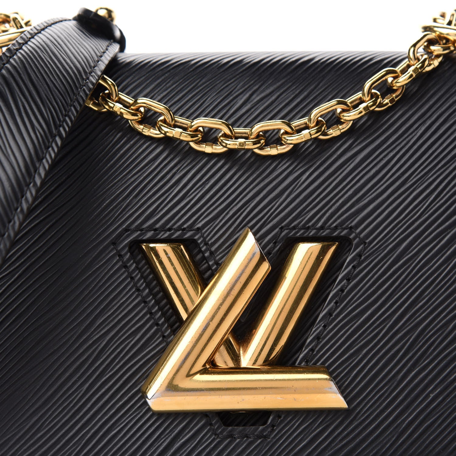 Louis Vuitton Epi Twist Shoulder Bag PM Black 10 of 10